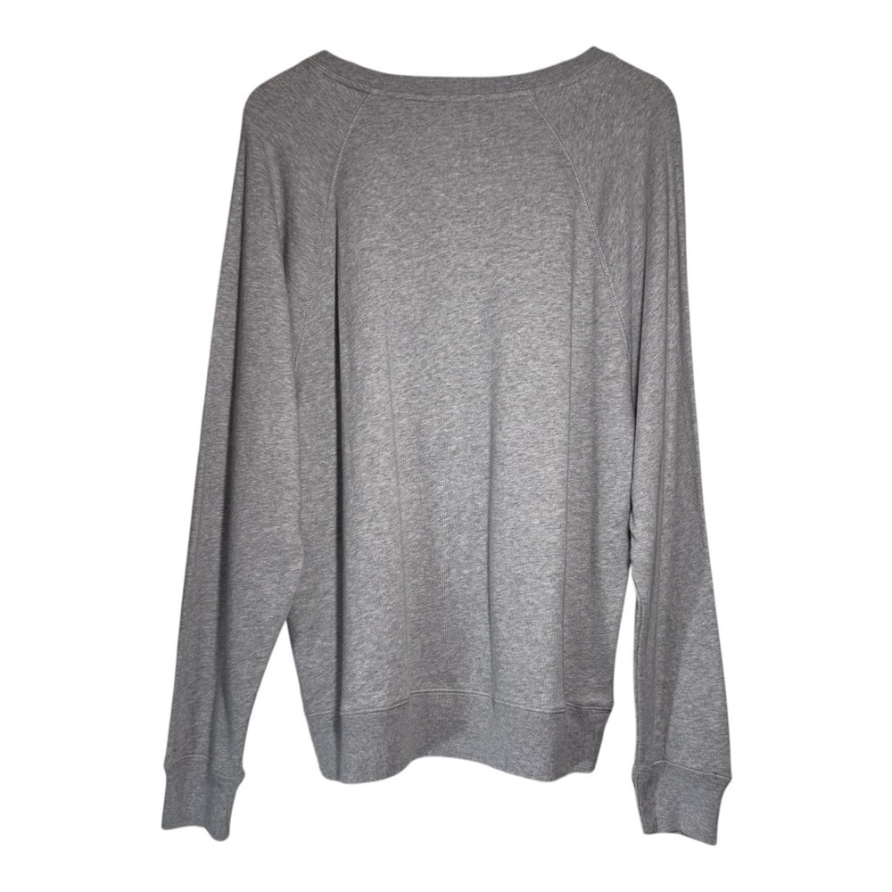 ZADIG & VOLTAIRE Skull Cotton & Modal Sweatshirt In Gris Chine NWT - Picture 3 of 4